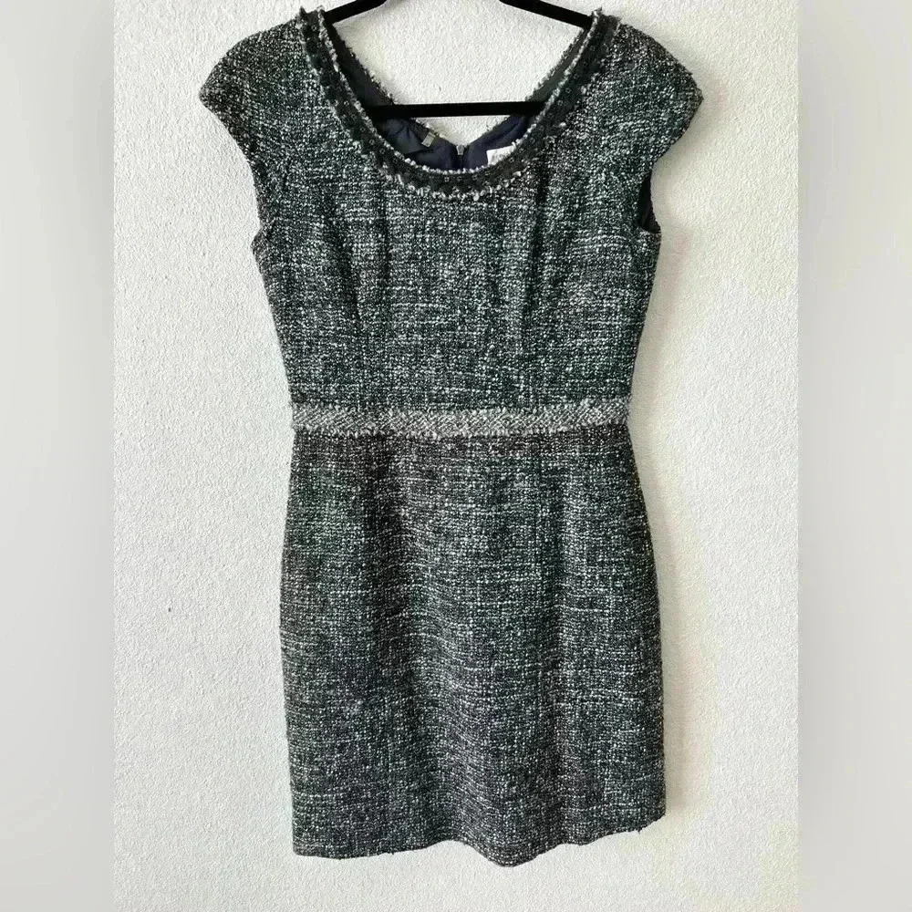 Rebecca Taylor Sequin Boucle Dress Size 6 ASO Glee Mike Chang's Mom